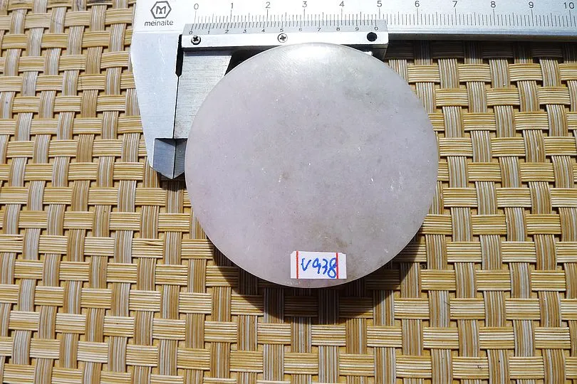 Natural Jade Rough Jadeite Raw (140g,5.7X5.7X1.65cm)