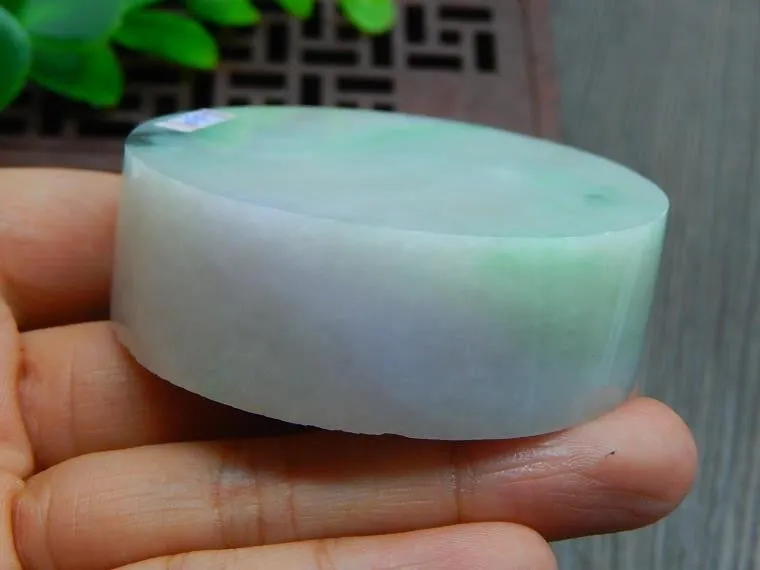 Natural Jade Rough Jadeite Raw (152g, 55X55X18mm)