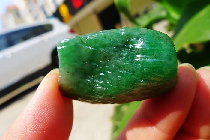 Natural Jade Rough Jadeite Raw (19g,3.6X2.3X1.15cm)