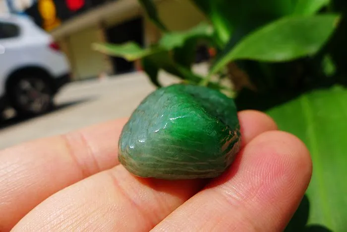 Natural Jade Rough Jadeite Raw (19g,3.6X2.3X1.15cm)