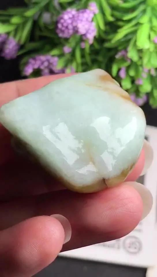 Natural Jade Rough Jadeite Raw (28g,3.2x3.1x1.5cm)-V2860