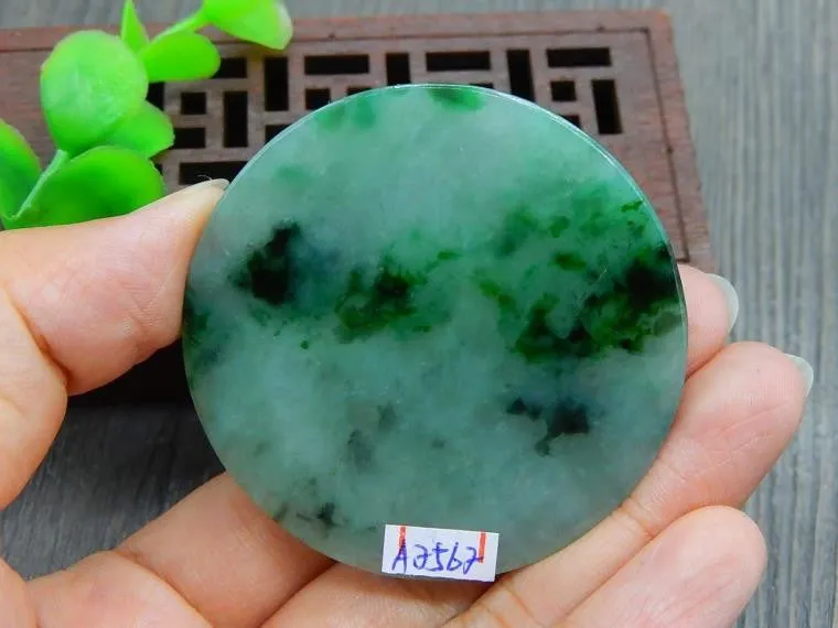Natural Jade Rough Jadeite Raw (30g, 52X52X5mm)