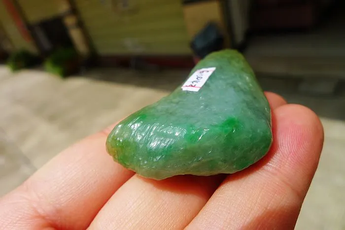 Natural Jade Rough Jadeite Raw (31g,5.6X2.8X1cm)
