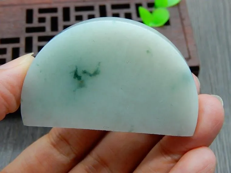 Natural Jade Rough Jadeite Raw (42g, 53X33X9mm)