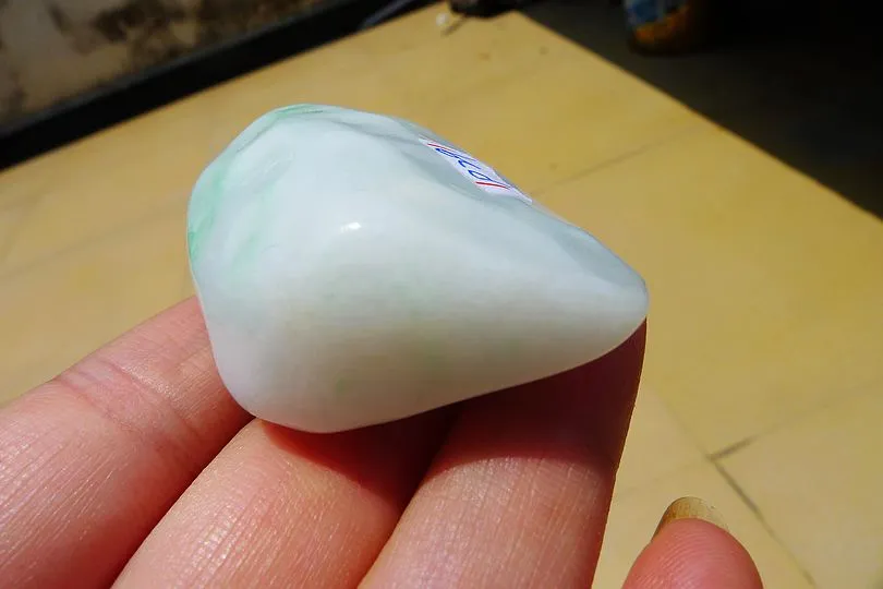 Natural Jade Rough Jadeite Raw (58g,5X3.3X2cm)
