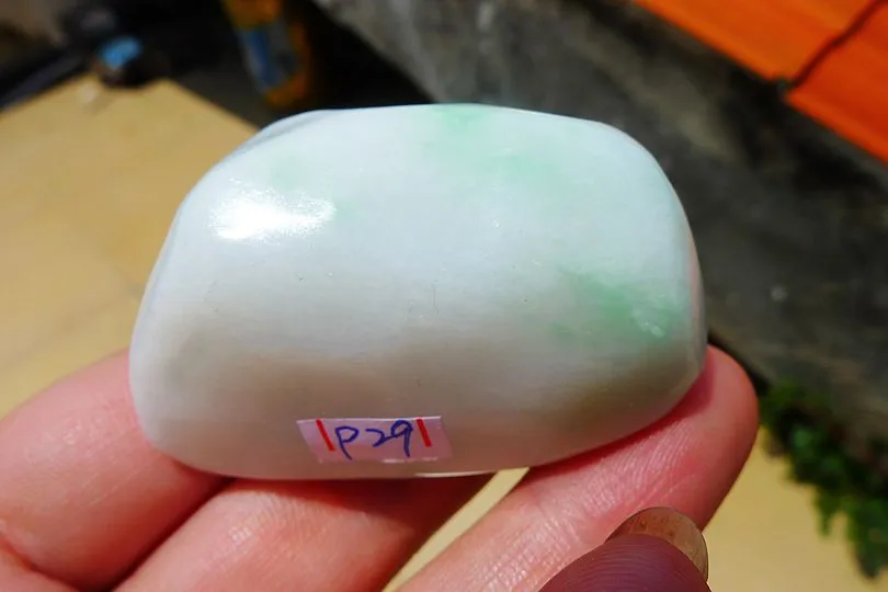 Natural Jade Rough Jadeite Raw (58g,5X3.3X2cm)