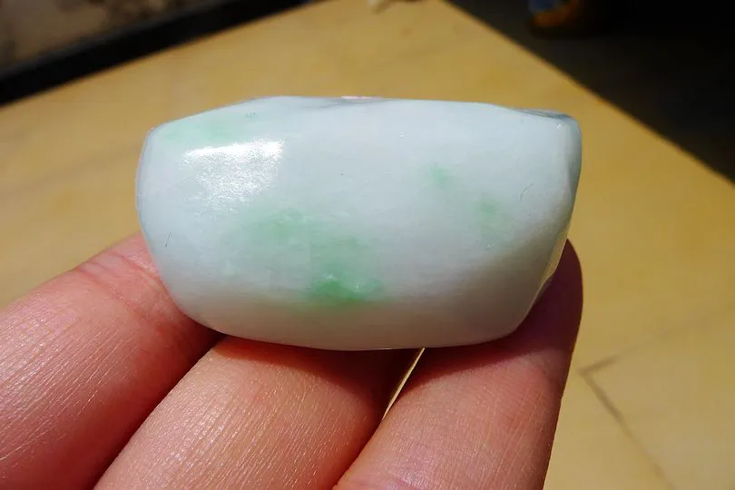 Natural Jade Rough Jadeite Raw (58g,5X3.3X2cm)