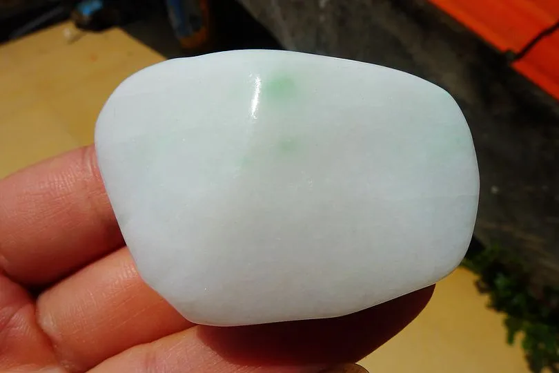 Natural Jade Rough Jadeite Raw (58g,5X3.3X2cm)
