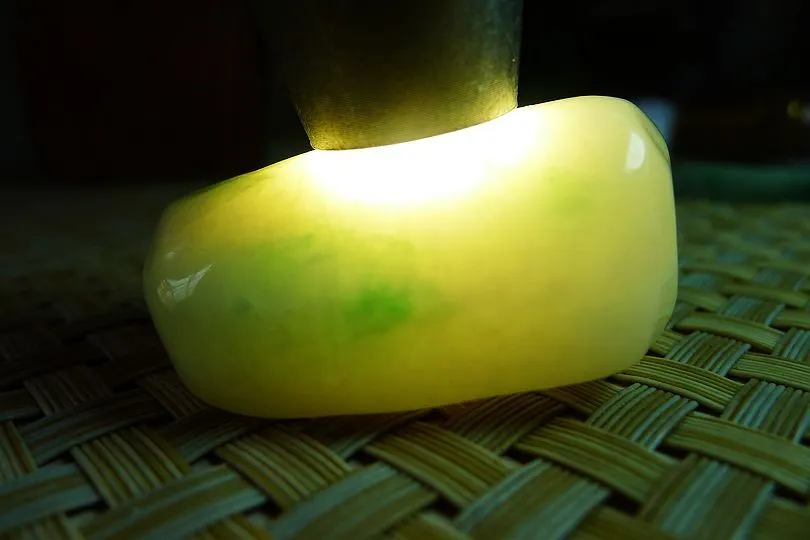 Natural Jade Rough Jadeite Raw (58g,5X3.3X2cm)