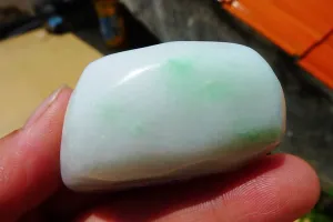 Natural Jade Rough Jadeite Raw (58g,5X3.3X2cm)