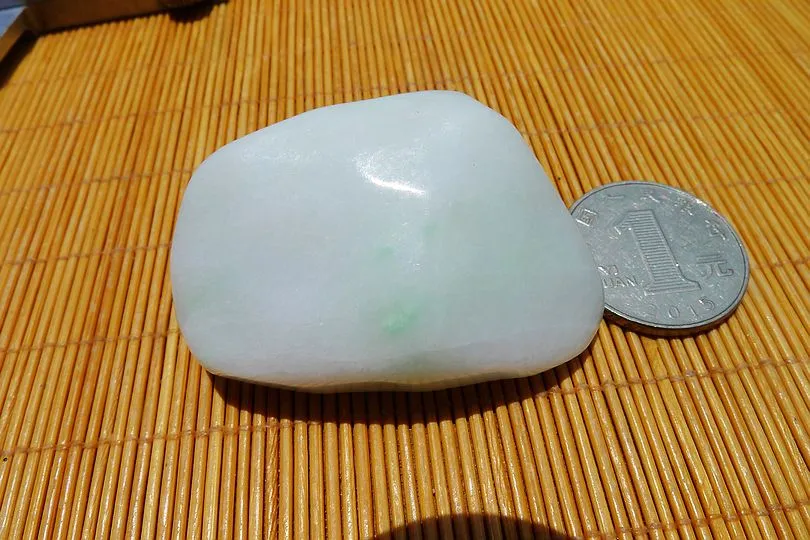 Natural Jade Rough Jadeite Raw (58g,5X3.3X2cm)