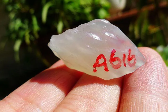 Natural Jade Rough Jadeite Raw (6.5g,3X1.8X0.9cm)