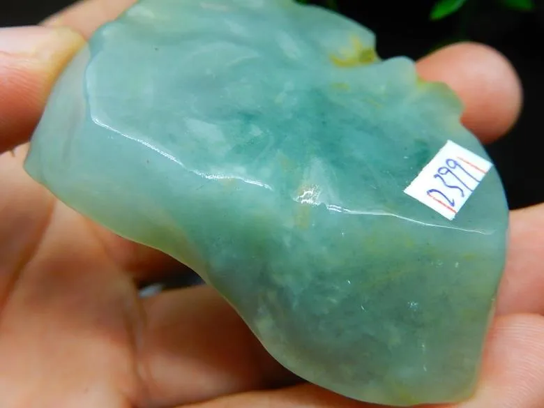 Natural Jade Rough Jadeite Raw (70g, 70X45X13mm)