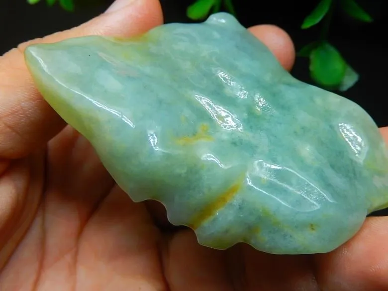 Natural Jade Rough Jadeite Raw (70g, 70X45X13mm)