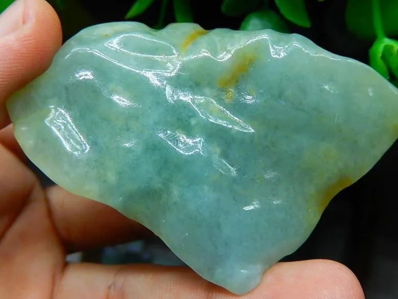 Natural Jade Rough Jadeite Raw (70g, 70X45X13mm)
