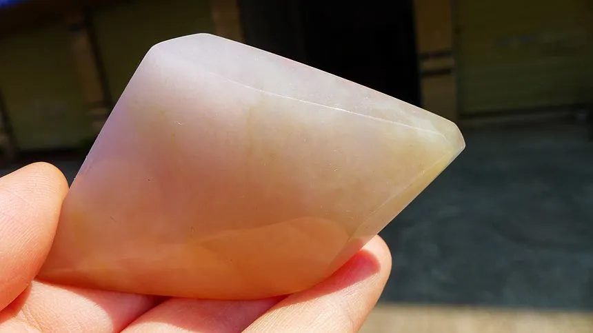 Natural Jade Rough Jadeite Raw (70g,8X5.1X1.2cm)