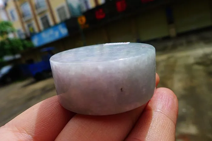 Natural Jade Rough Jadeite Raw (74g,4X1.7cm)