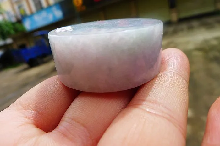 Natural Jade Rough Jadeite Raw (74g,4X1.7cm)