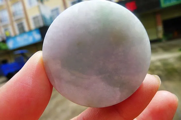 Natural Jade Rough Jadeite Raw (74g,4X1.7cm)