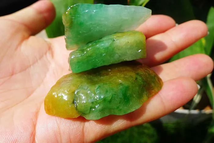 Natural Jade Rough Jadeite Raw 88g