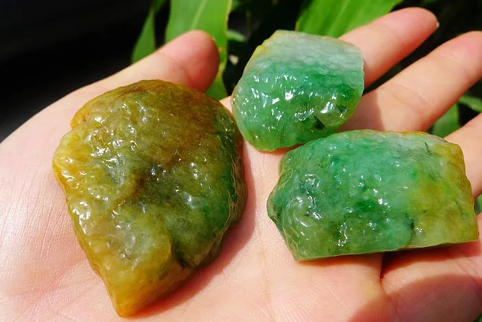 Natural Jade Rough Jadeite Raw 88g