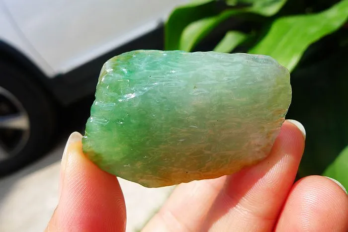 Natural Jade Rough Jadeite Raw 88g