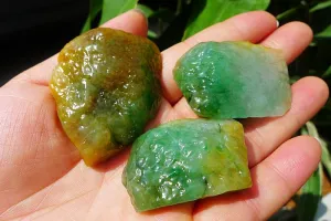 Natural Jade Rough Jadeite Raw 88g
