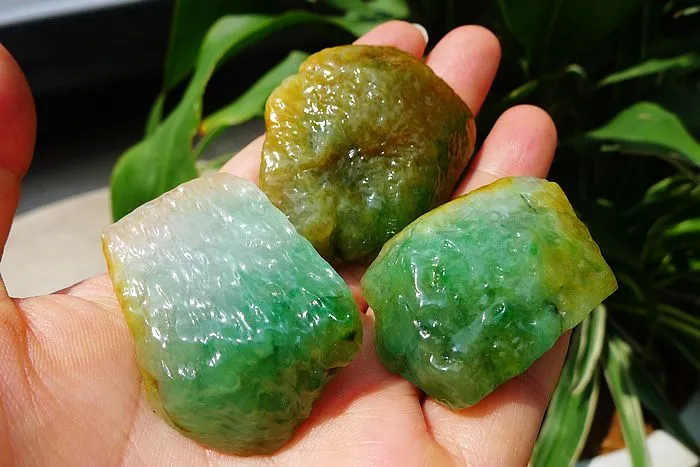 Natural Jade Rough Jadeite Raw 88g