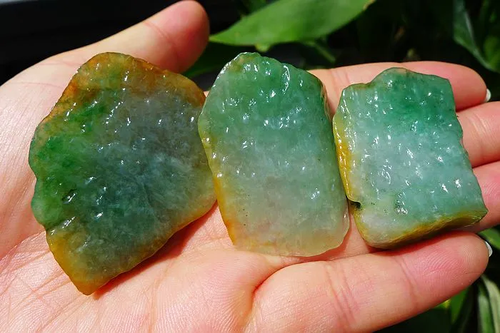 Natural Jade Rough Jadeite Raw 88g