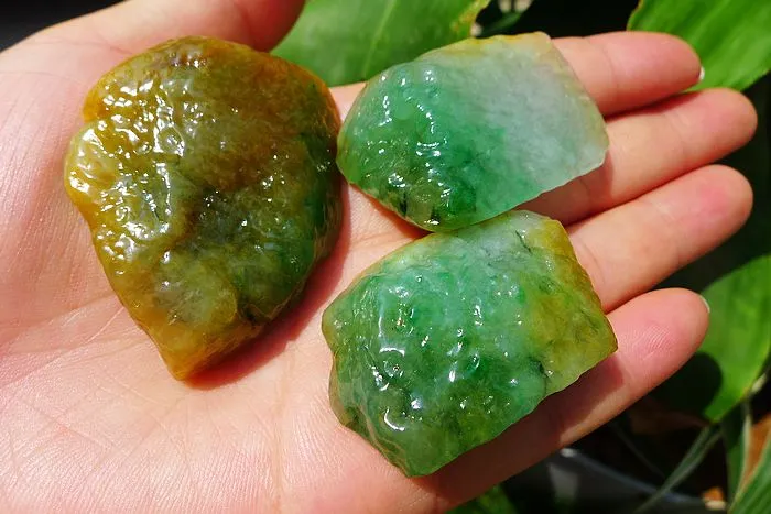 Natural Jade Rough Jadeite Raw 88g