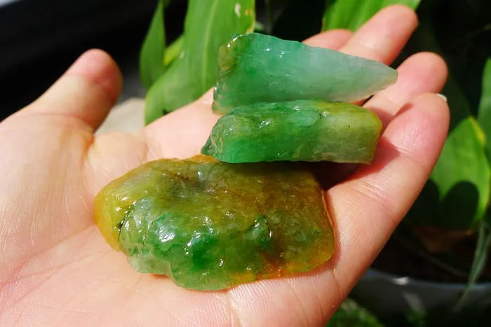 Natural Jade Rough Jadeite Raw 88g