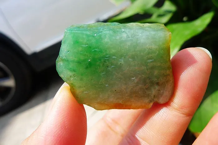 Natural Jade Rough Jadeite Raw 88g