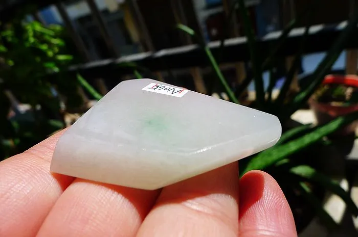 Natural Jade Rough Jadeite Raw S-(30g,4.2X3.7X0.8cm)