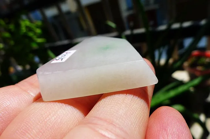 Natural Jade Rough Jadeite Raw S-(30g,4.2X3.7X0.8cm)