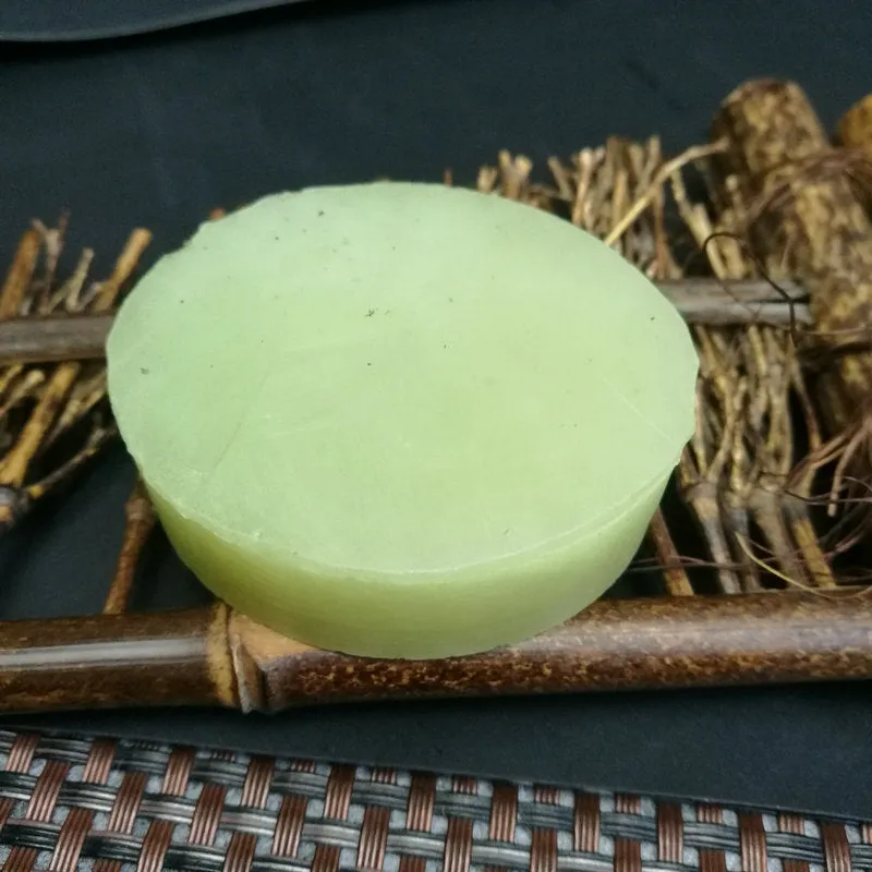 Natural Kunlun Jade Rough Nephrite Raw (105g,4.5X5.3X1.9cm)