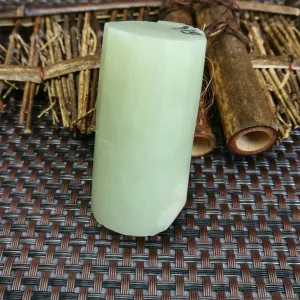 Natural Kunlun Jade Rough Nephrite Raw (110g,5.8X2.6cm)