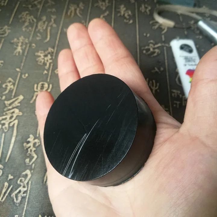 Natural Kunlun Jade Rough Nephrite Raw (136g, 5.3X5.3X1.9cm)