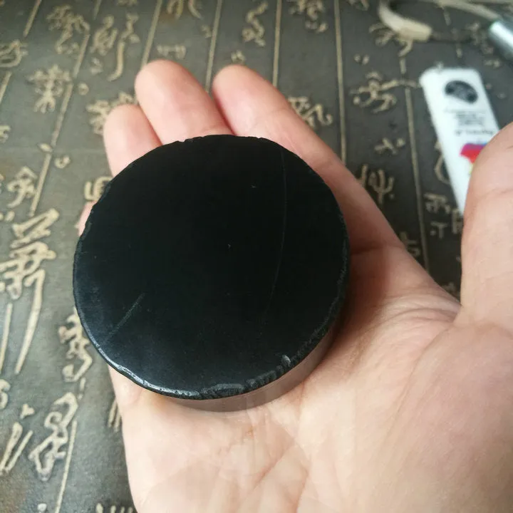 Natural Kunlun Jade Rough Nephrite Raw (136g, 5.3X5.3X1.9cm)