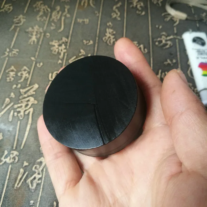 Natural Kunlun Jade Rough Nephrite Raw (136g, 5.3X5.3X1.9cm)