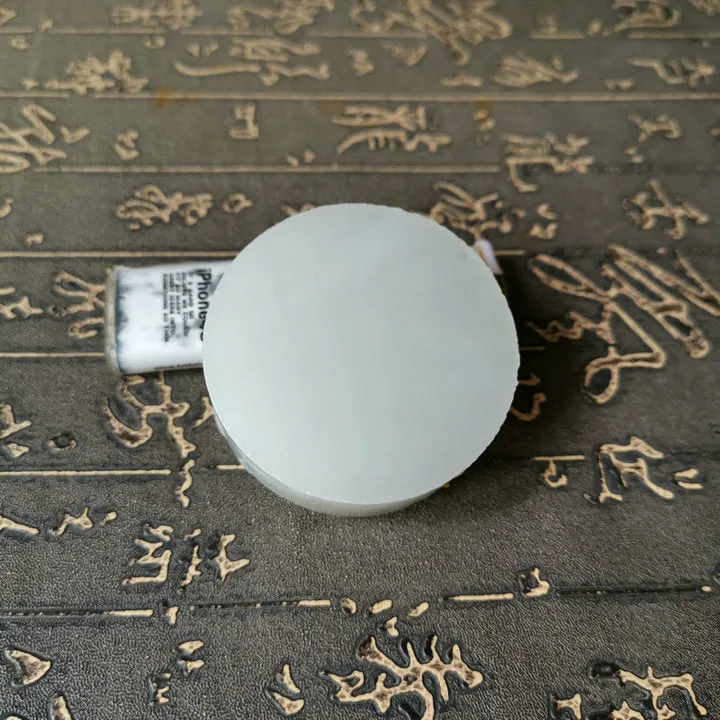 Natural Kunlun Jade Rough Nephrite Raw (139g, 5.5X5.5X2cm)