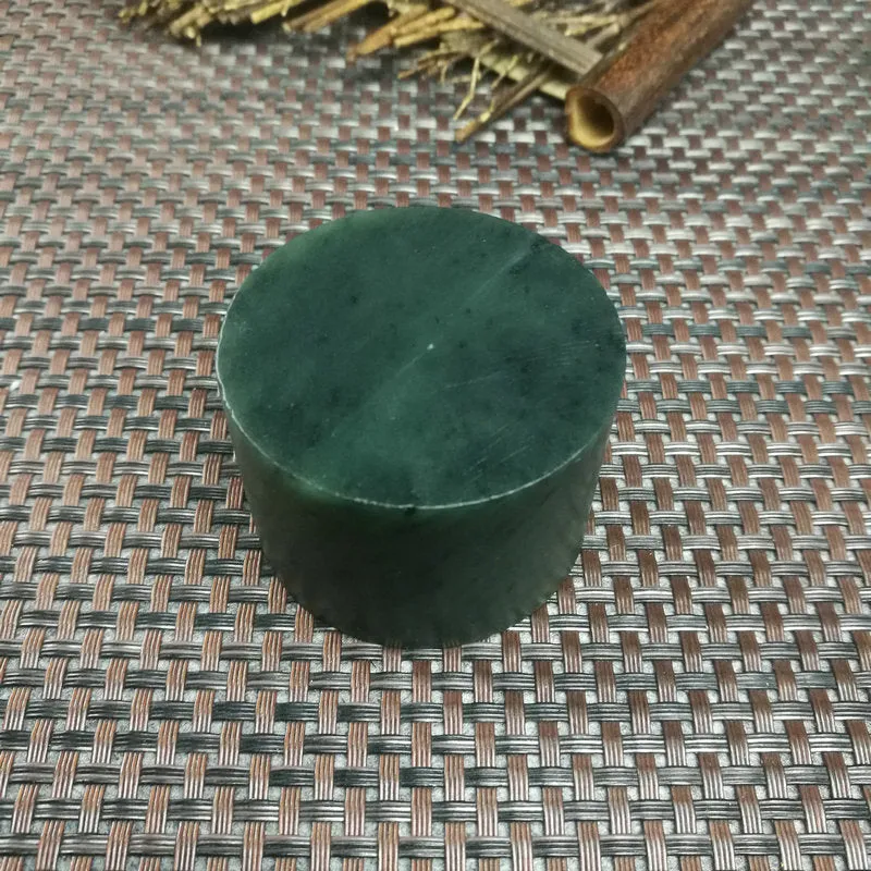 Natural Kunlun Jade Rough Nephrite Raw (205g,5X3.5cm)