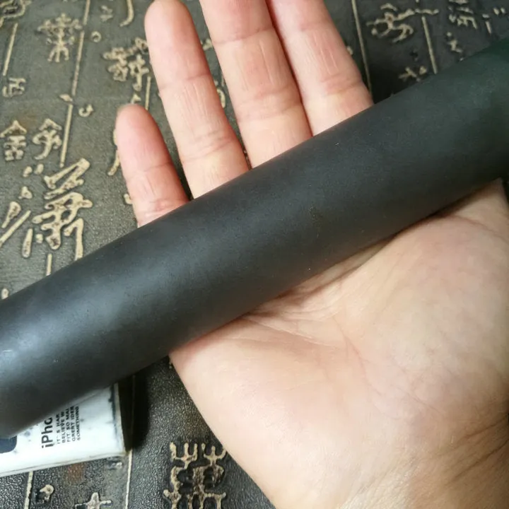 Natural Kunlun Jade Rough Nephrite Raw (382g, 18X3X3cm)
