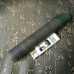 Natural Kunlun Jade Rough Nephrite Raw (382g, 18X3X3cm)