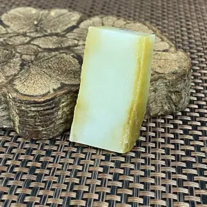 Natural Kunlun Jade Rough Nephrite Raw (44g,4.9X2.4X1.2cm)