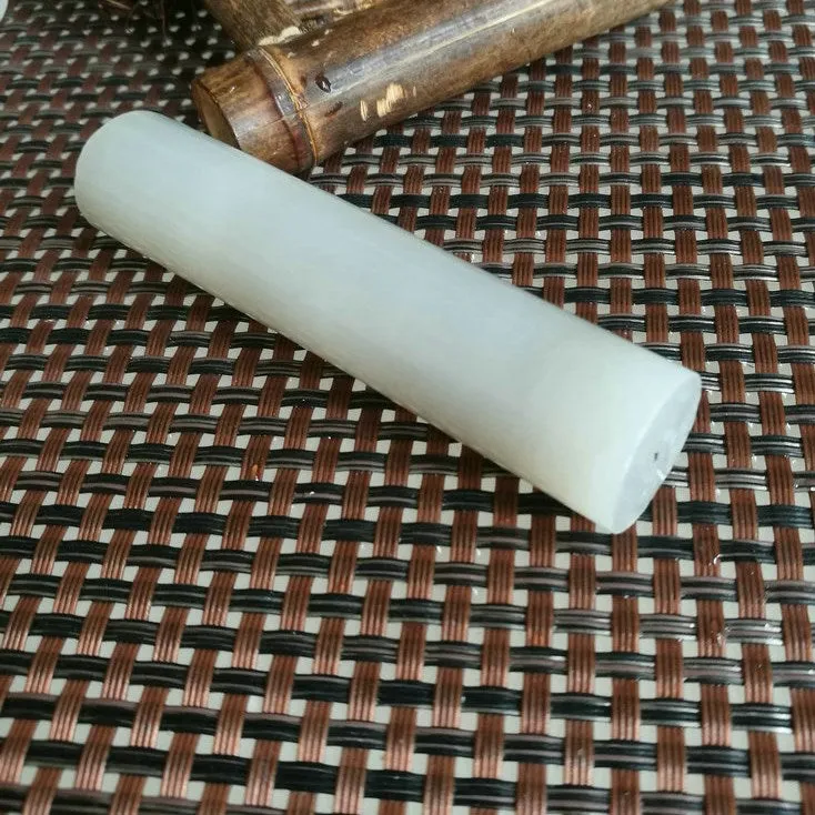 Natural Kunlun Jade Rough Nephrite Raw (54g, 7.5X1.7cm)