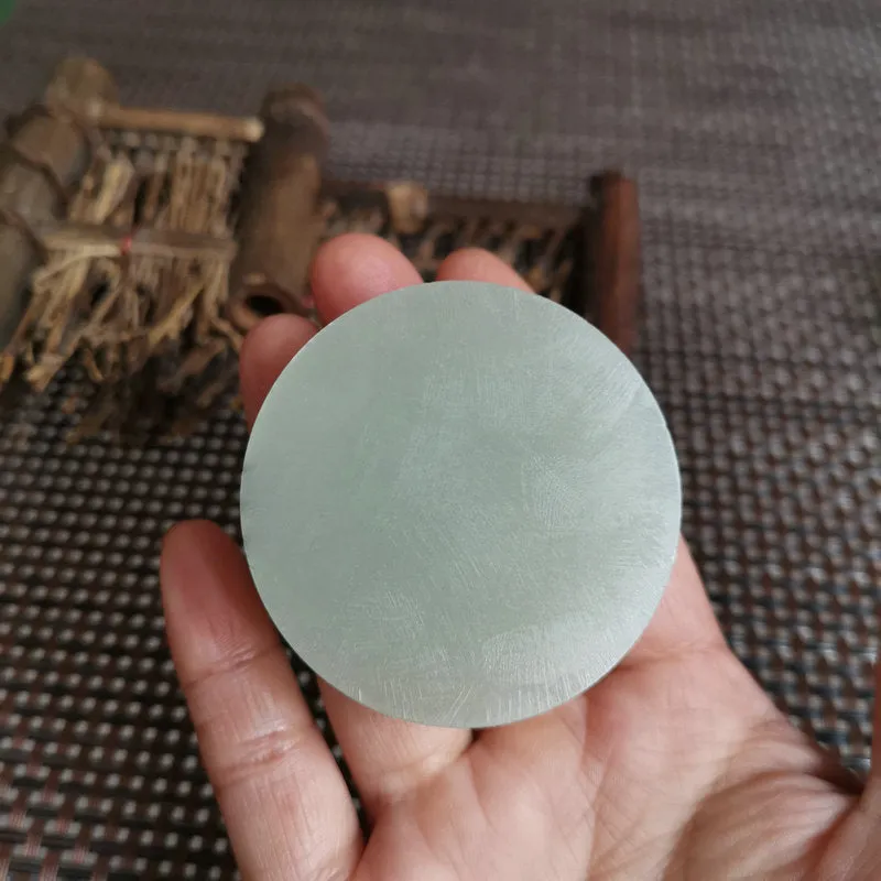 Natural Kunlun Jade Rough Nephrite Raw (65g,5.4X1cm)