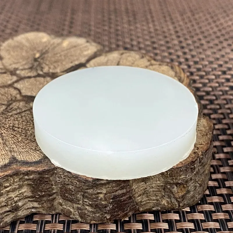 Natural Kunlun Jade Rough Nephrite Raw (74g,5.5X1.0cm)