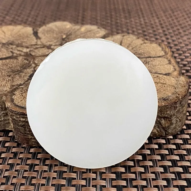 Natural Kunlun Jade Rough Nephrite Raw (74g,5.5X1.0cm)