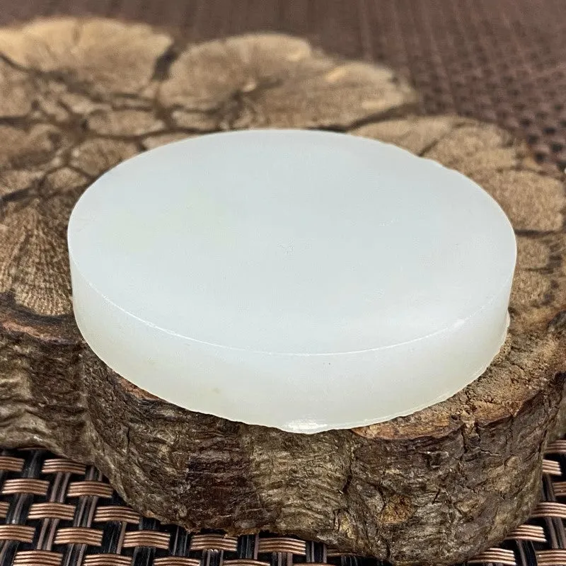 Natural Kunlun Jade Rough Nephrite Raw (74g,5.5X1.0cm)