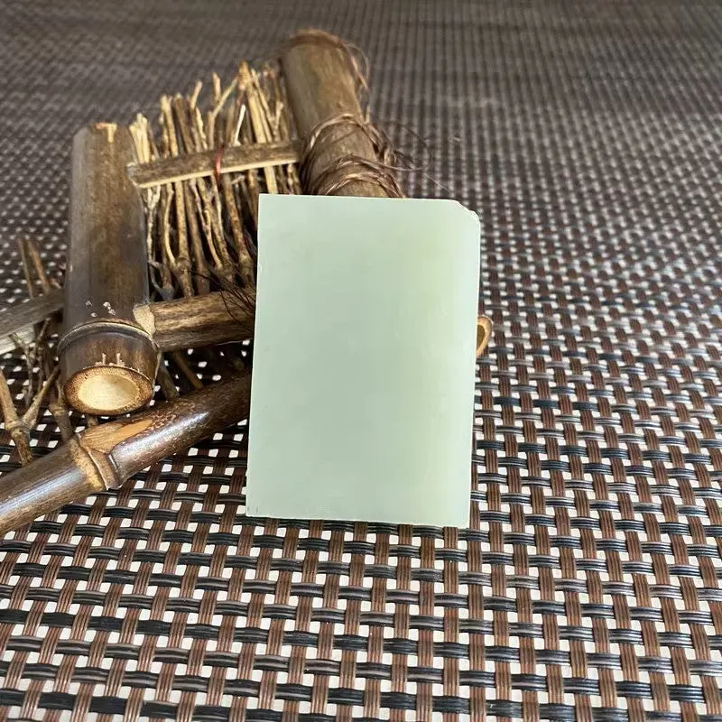 Natural Kunlun Jade Rough Nephrite Raw (78g,5.4X3.7X1.3cm)
